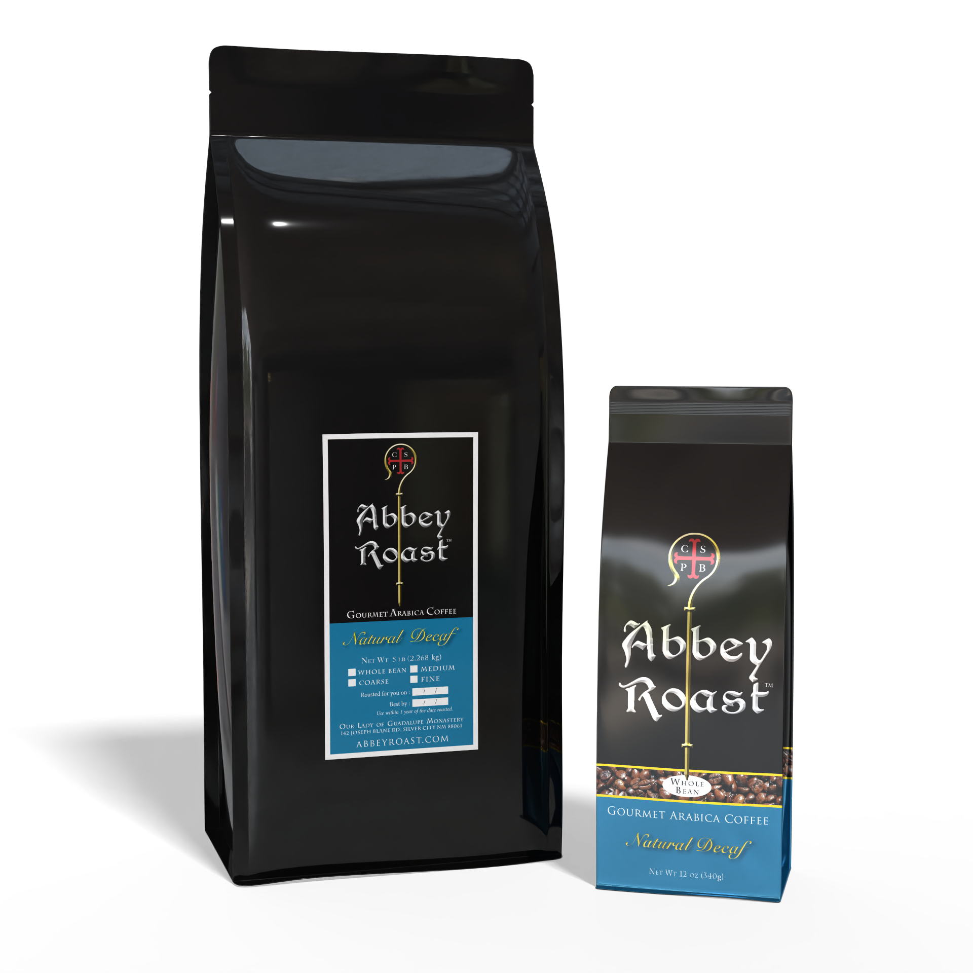 Abbey Roast, Coffee, Natural Decaf – Our Lady of Guadalupe Monastery