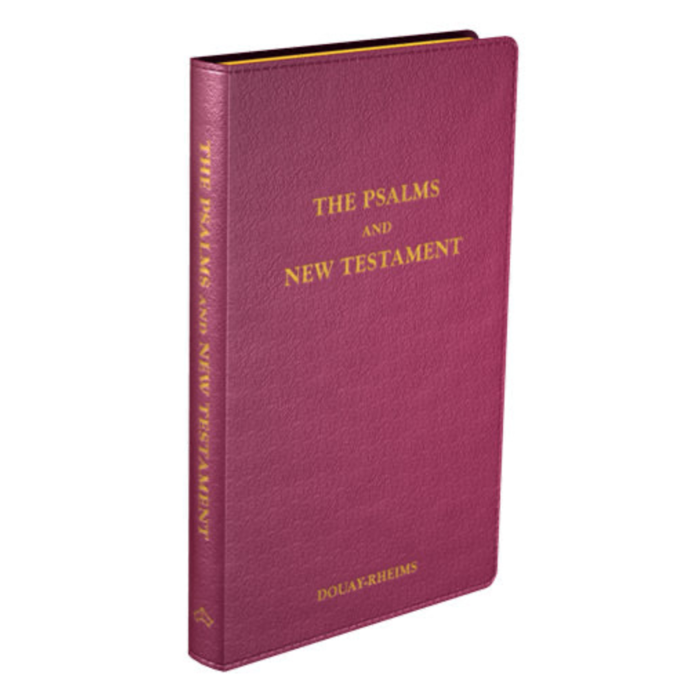 Psalms and New Testament (Burgundy)