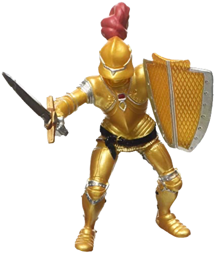 Knight in Gold Armor