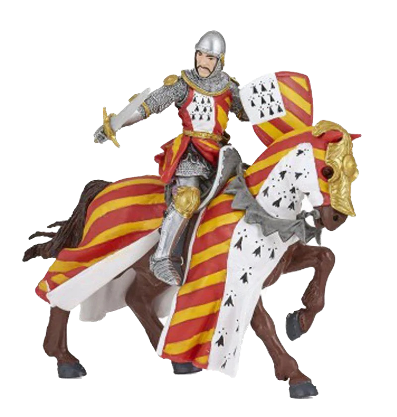 Knight in Tournament with Horse