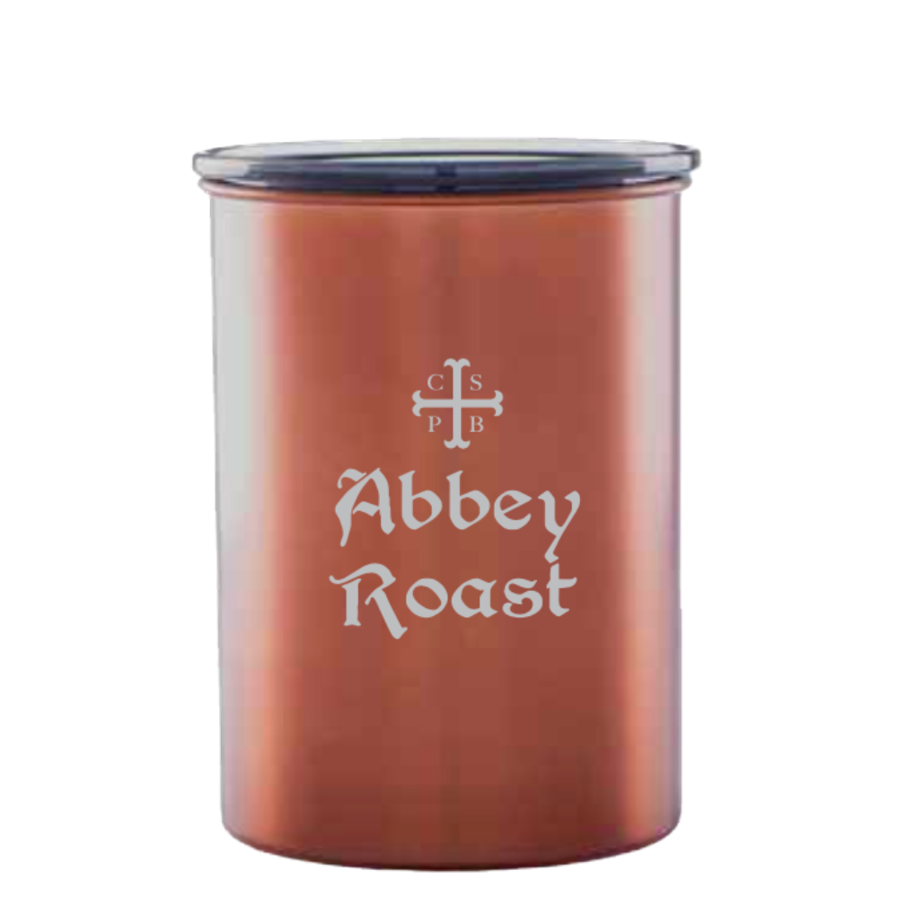 Air Tight Coffee Container, 64 Floz-Brushed Copper (AIRSCAPE®)