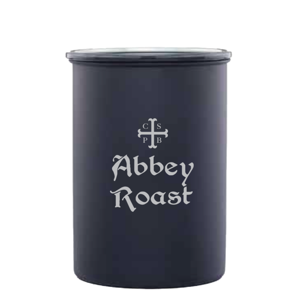 Air Tight Coffee Container, 64 Floz-Matte Black (AIRSCAPE®)