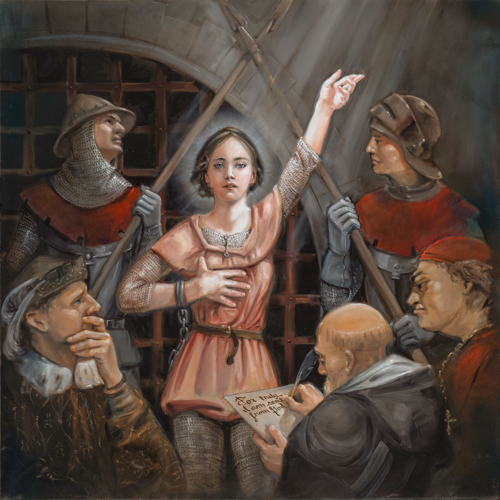 Trial of St. Joan of Arc (Print)