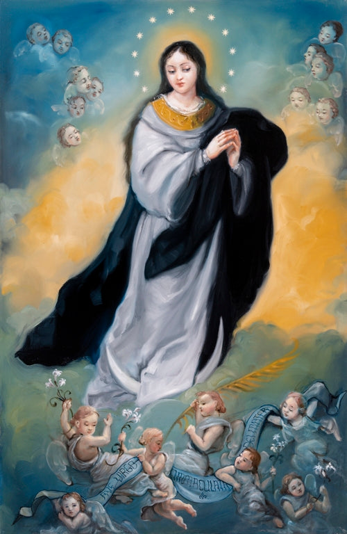 Mary Assumed into Heaven (Print)